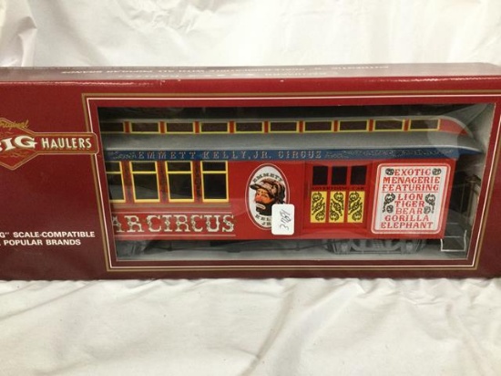 bachmann big hauler #97171 - emmett kelley circus car -