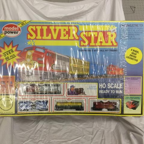model power ho scale santa fe train set iob
