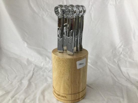 2 pc snap-on knife set & wrench display - each x2