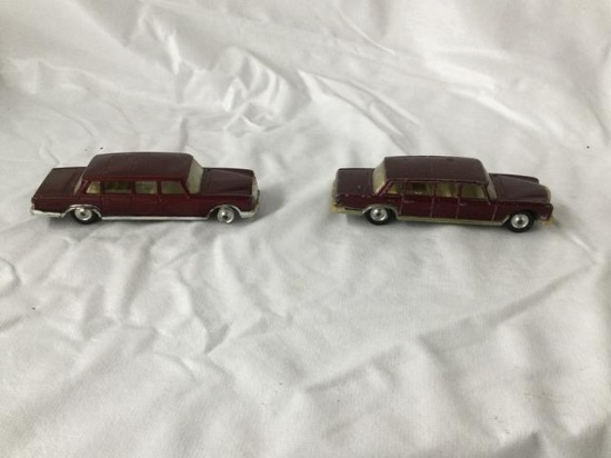 9 miscellaneous diecast cars - 4 are corgi - all 1$$