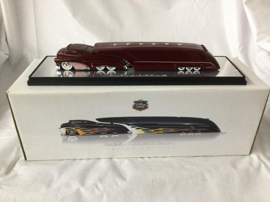 2 model vehicles - ertyl truck/sledster - iob -  + 2 empty diecast vehicle boxes  all 1 $$