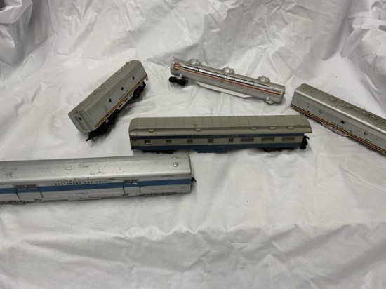 box full ho scale trains set and track