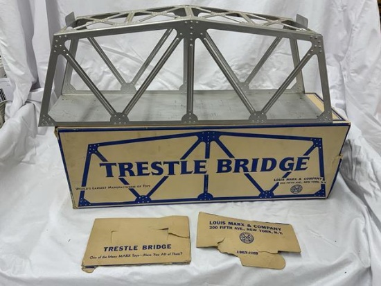 marx trestle bridge in original box