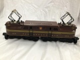lionel prr #4912 engine train set with 4 passenger cars