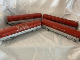 k-line 4 pc train cars Golden State IOB