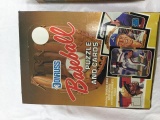 4 sealed boxes donruss baseball cards w/ puzzles  87/89