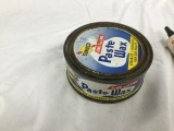 porter cable special lubricant & sunoco paste wax tin