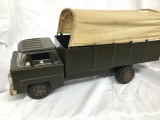 lumar army truck with original paint and canvas