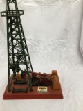 lionel #455 oil derrick and pumper in original box