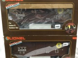 2 lionel g scale nyc box cars in original box  each x2