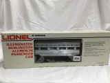 5 lionel burlington aluminum cars in original boxes