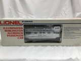 lionel burlington aluminum vista dome car
