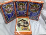 4 sealed boxes 1992 upper deck baseball cards