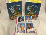 3 sealed boxes 1989 topps baseball cards