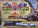 bachmann emmett kelly jr circus train set in original box