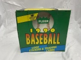2 sealed boxes baseball cards-- 1990 fleer/1993 score