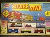 model power silver star ho scale train set iob