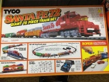tyco ho scale santa fe train set 72 pc iob