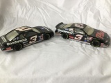 5 nascar cars - 2 revell.1 hasbro & 2 tins