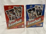 2 boxes sealed baseball cards--