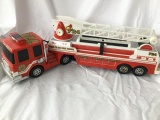 plastic buddy L large fire truck