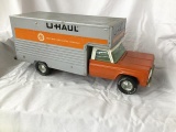 vintage Nylint U-haul box truck with tag along trailer