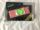 4 limited edition vitesse .59 pink cadillac cars- 2 in cases-