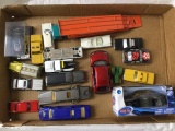 box lot 19 toy cars - some matchbox - all 1$$