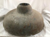 large tin light shade