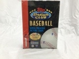 3 sealed boxes baseball cards - 94 pinnacle/93 topps/