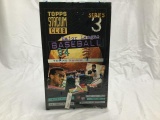2 sealed boxes baseball cards - 92 pinnacle/94 topps -