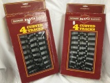 bachmann big haulers - 2 boxes of 4pc track -each x2