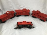8 lionel cabooses-some as is - all 1$$