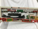 santas musical express train set in original box