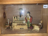 Lil' Abner Tin Litho Wind-Up  dog patch band