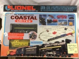 lionel o gauge coastal limited train set in original box