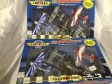 collectible air aces series model airplanes IOB - 2 boxes -