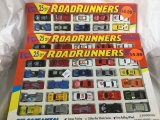 25 piece diecast roadrunners toy cars -iob - 2 boxes -