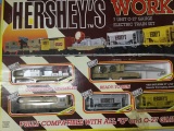 o scale hershey work train set #1517 -iob