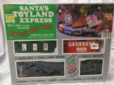 santa toyland express train set iob