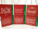 6 pc 1998 jcpenney train set iob - all 1$