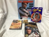 boxlot nascar ephemera - earnhardt book/calendars/