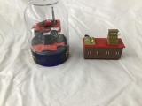 5 pc snap on collectibles- 3 tool boxes/counter/micro