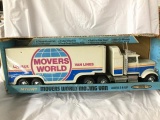 nylint u-haul world wide movers tractor trailer truck -iob-