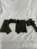 large box lionel track and track parts