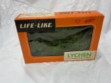 4 boxes life-like trees and shrubbery--lychen and bag of l