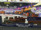bachmann north star express train set in original box