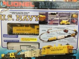 lionel us navy train set in original box O scale
