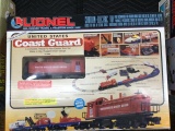 lionel us coast guard train set in original box O scale