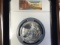 2010 5oz Silver 25c Grand Canyon MS69 Early Release in case